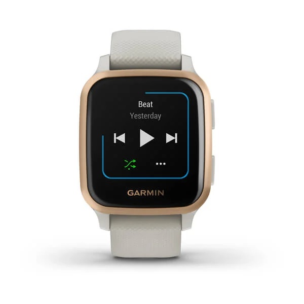 Garmin Venu Sq Music - Light Sand Rose Gold
